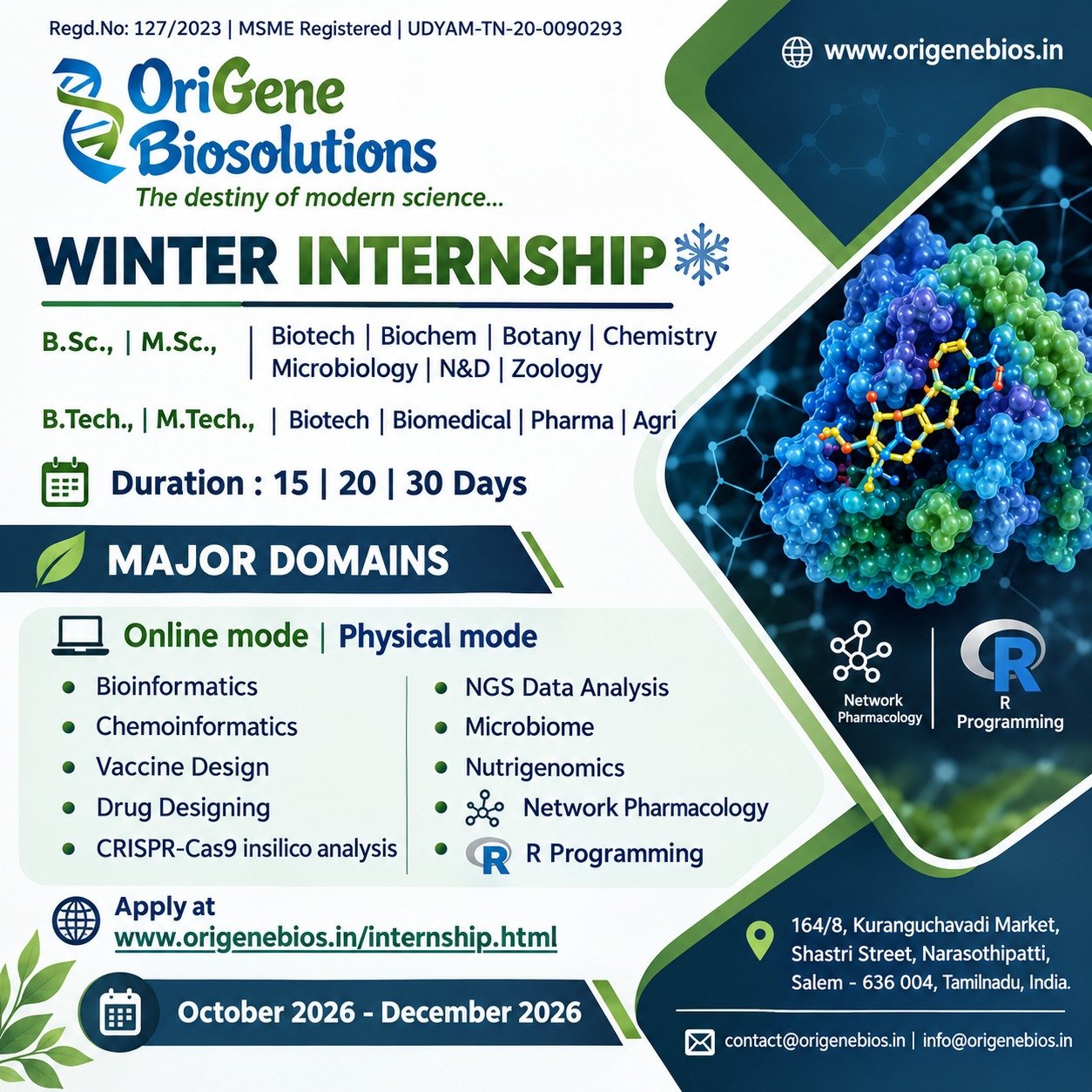 WINTER INTERNSHIP 2026
